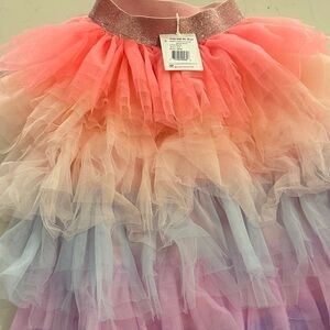 Lola + The Boys Pink and Purple Ombre Skirt